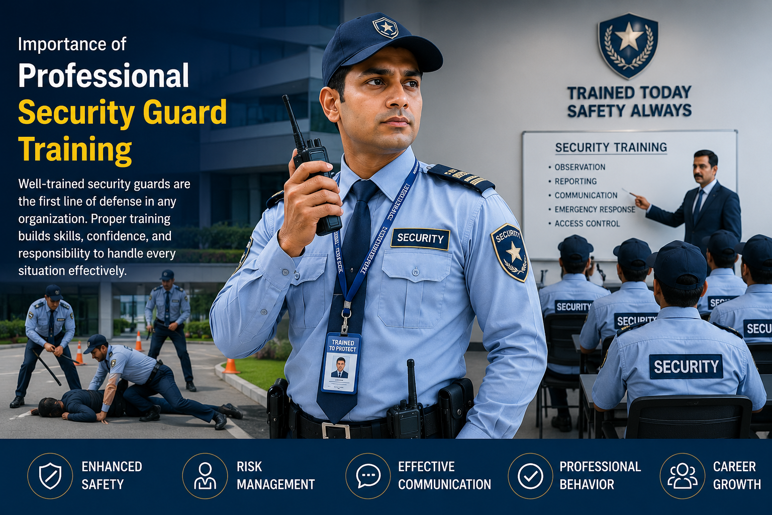 Importance of Professional Security Guard Training